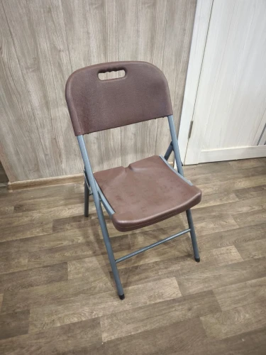Стул складной садовый Мир Дачника 83x46x53см HDPE шоколад (6 штук)