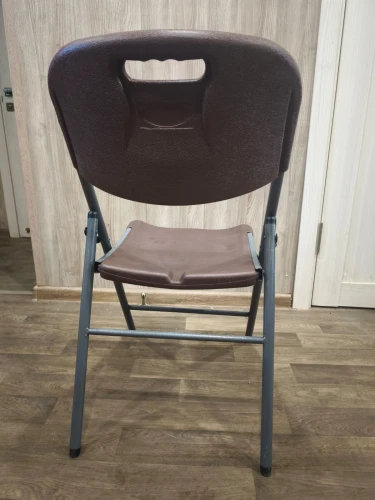 Стул складной садовый Мир Дачника 83x46x53см HDPE шоколад (6 штук)