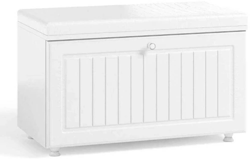 Тумба под обувь (ш.800) Монако МН-22 белое дерево