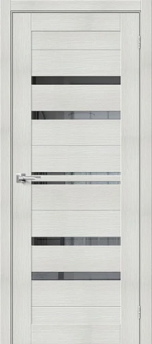 Межкомнатная дверь экошпон mr.wood Браво-30 Bianco Veralinga Mirox Grey