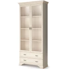 Шкаф-витрина Сиена 2дв, бежевый