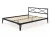 Кровать КМД 37 ТЕЯ 160 черный