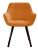 Стул DikLine 252 М поворотный, B17 TERRACOTTA, ножки черные