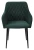 Стул BRANDY-X ЗЕЛЕНЫЙ #19, велюр / черный каркас М-City