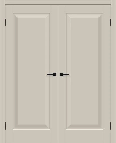 Двустворчатая межкомнатная дверь BRAVO Прима-20 Cream Silk