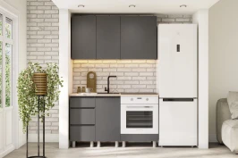 Кухня Денвер (без столешницы). Композиция 7