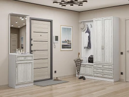 Готовая прихожая Стиль-04 White Dreamline