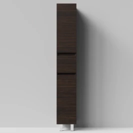 Пенал Бест 30 (2 двери, 1 ящик) напольный, Палисандр ПВХ 43101, левый