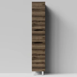 Пенал Лайт 35 напольный, Дуб крымский коричневый ПВХ 131005-9005, левый