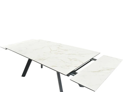 Стол «Monaco» Calacata vaglioro, каркас черный