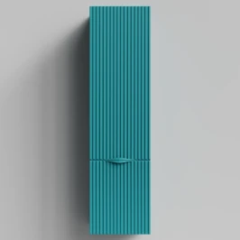 Пенал Эйфория 40 F6, пример RAL 5021 Водная синь, матовая, подвесной, левый