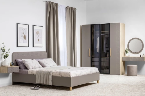 Шкаф-пенал Амьен 16.309.01, Плэйн, Веллюто капучино