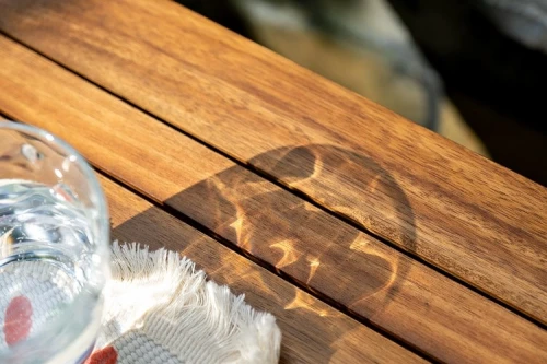 Складной кофейный комплект из акации KARO с обеденным столом  Joygarden