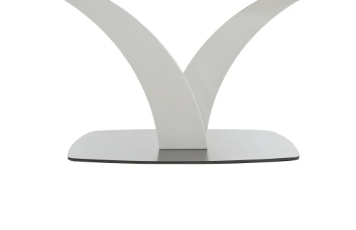 Стол Нотр Дам MODERNE стекло OPTIWHITE 1400(1800)*850, Белый