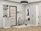 Готовая прихожая Стиль-04 Light Grey In 2S Белый Готовая прихожая Стиль-04 Light Grey In 2S Белый