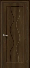 Межкомнатная дверь винил BRAVO Вираж-1 Dark Barnwood