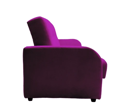 Диван-книжка ЛОНДОН фиолетовый 140 ЛЮКС, пружинный блок Боннель