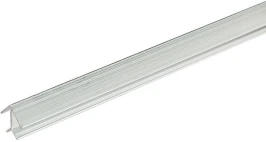 Планка для стенпанели угловая Алюминий Хром