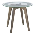 Стол журнальный Рилле 447 шимо/стекло прозрачное Стол журнальный Рилле 447 шимо/стекло прозрачное