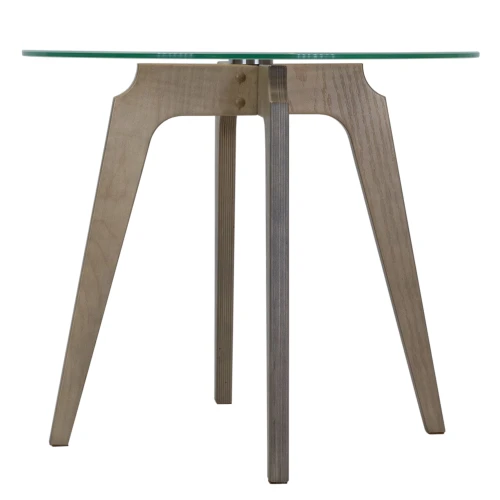 Стол журнальный Рилле 447 шимо/стекло прозрачное