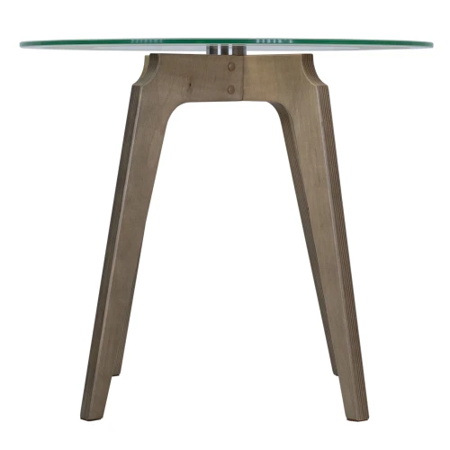 Стол журнальный Рилле 447 шимо/стекло прозрачное