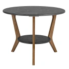 Стол журнальный BeautyStyle 13 серый бетон/бук