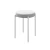 Табурет БОБ, Белый/SILVER LUX b20
