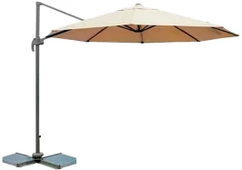 Зонт Лечче, 3000мм, с вент. куполом, бежевый