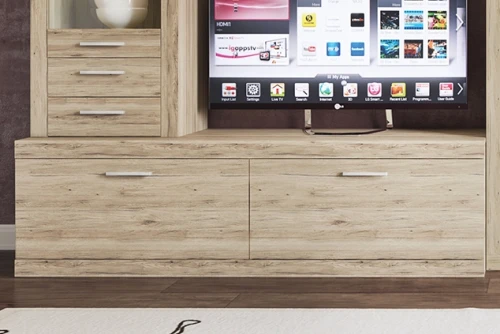 Тумба RTV 2S, OSKAR , цвет дуб Санремо