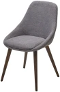 Стул DANIEL Grey Lena-450, ткань / орех, ®DISAUR Стул DANIEL Grey Lena-450, ткань / орех, ®DISAUR