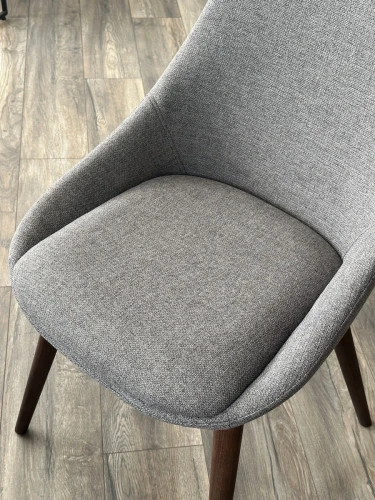 Стул DANIEL Grey Lena-450, ткань / орех, ®DISAUR