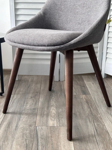 Стул DANIEL Grey Lena-450, ткань / орех, ®DISAUR