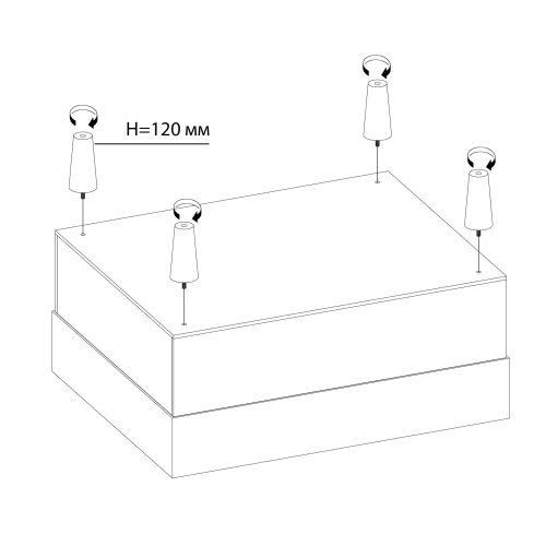 МЯГКАЯ МЕБЕЛЬ, Пуф LOFT. Цвет DREAM 3