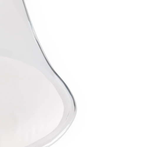 Стул TULIP (mod. 73-1) дерево/пластик/экокожа, 47,5x55x80 см, Прозрачный (Transparent) (Комплект из 4 шт.)