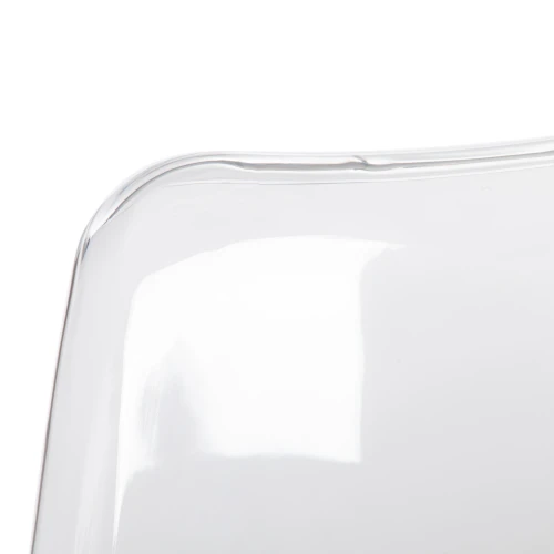 Стул TULIP (mod. 73-1) дерево/пластик/экокожа, 47,5x55x80 см, Прозрачный (Transparent) (Комплект из 4 шт.)