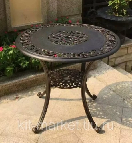 Комплект литой мебели из алюминия Geneva 2