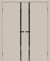 Двойная межкомнатная дверь BRAVO Браво-0.40.П Clay Silk Mirox Grey