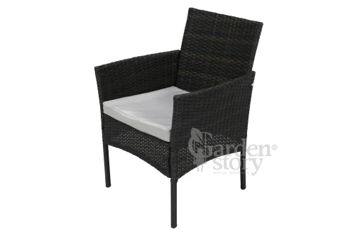 Набор мебели Доминика  арт.SFS003 темно-коричневый, серый "Garden story"