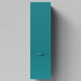 Пенал Эйфория 40 F6, пример RAL 5021 Водная синь, матовая, подвесной, правый