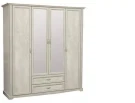 Шкаф для одежды Сохо 32.01 бетон белый/бетон патина
