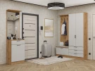 Готовая прихожая Стиль-04 Light Grey In 2S Дуб Вотан Готовая прихожая Стиль-04 Light Grey In 2S Дуб Вотан
