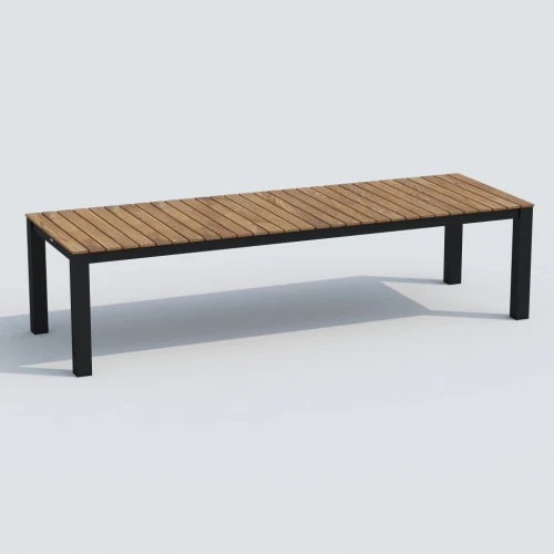 Стол обеденный TELLA  XL из тика 300x100