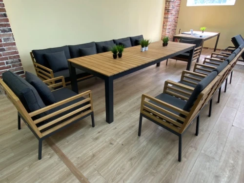 Стол обеденный TELLA  XL из тика 300x100