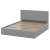 Кровать с основанием двойная №4, Серый