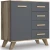 Комод Вега Скандинавия 90, серый