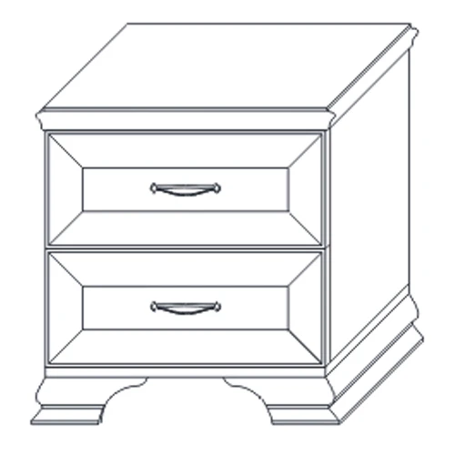 Тумба Сиена, бежевая