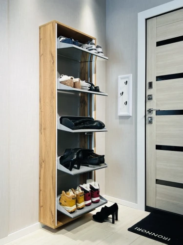 Обувница ЛАЙТ 5 МП (Дуб Вотан / Зеркало)