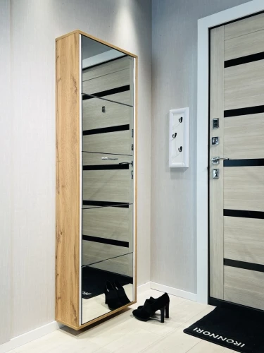 Обувница ЛАЙТ 5 МП (Дуб Вотан / Зеркало)