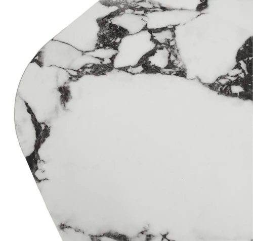 Стол VICENZA 220 BULGARI WHITE, керамика / белый, ®DISAUR