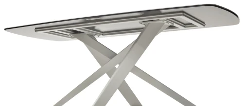 Стол VICENZA 220 BULGARI WHITE, керамика / белый, ®DISAUR